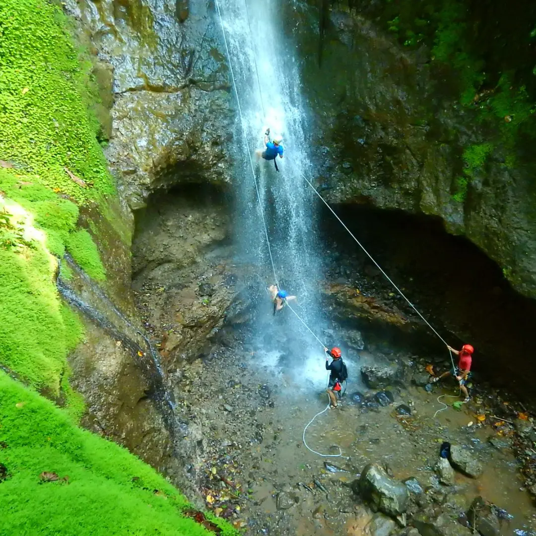 Waterfall Rappelling Adventure Combo